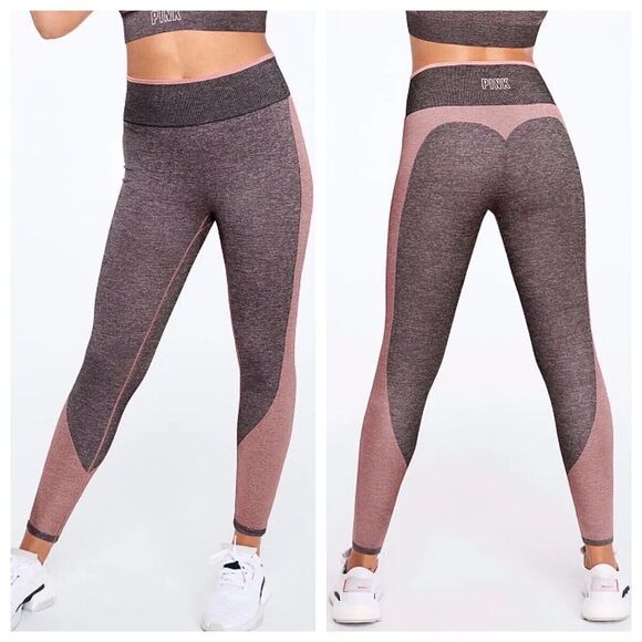 NWT Victoria's Secret PINK Seamless Workout Tight Leggings - Picture 5 of 5